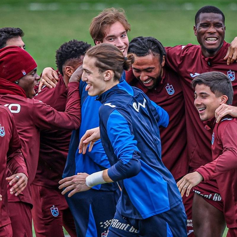 Trabzonspor'da Fenerbah�e ma�� �ncesi haz�rl�klar tamamland�