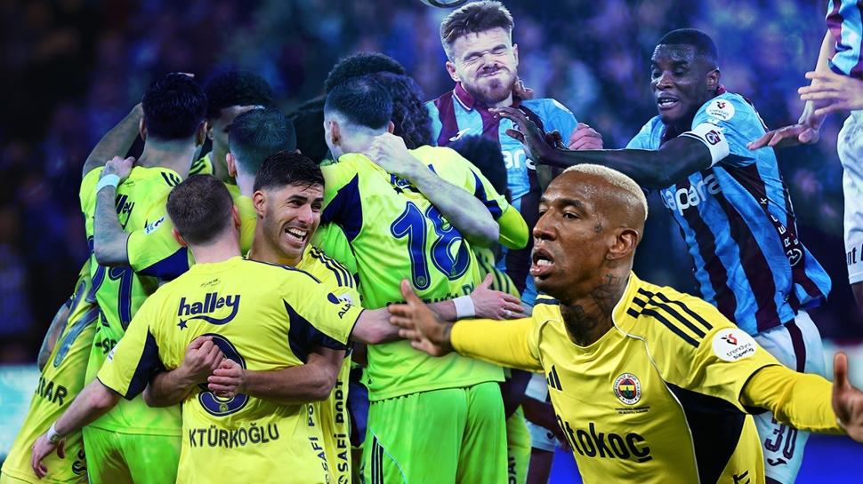 Trabzon'da gol d�ellosu! Fenerbah�e y�ld�zlar�yla kazand�