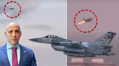 Katil İsrail'de Somali tedirginliği! Türk F-16'ları uykularını kaçırdı