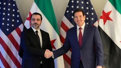 M�nih'te Suriye zirvesi: �eybani, ABD'li mevkida�� Rubio ile g�r��t�