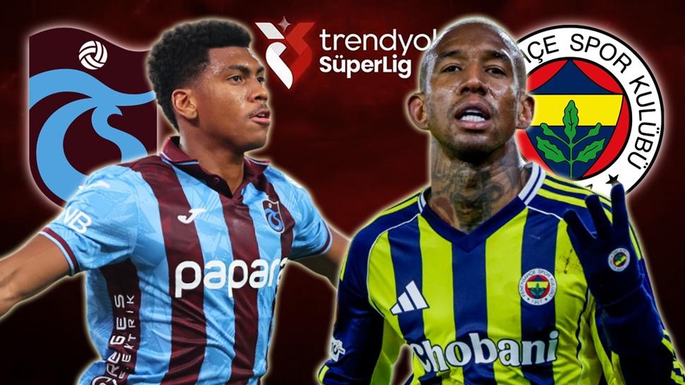 Trabzonspor-Fenerbah�e ma� kadrosu! S�per Lig: TS-FB derbisi ilk 11'leri belli oldu mu?