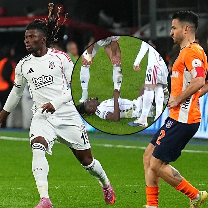 Be�ikta�'ta �ok sakatl�k! Ma�a devam edemedi