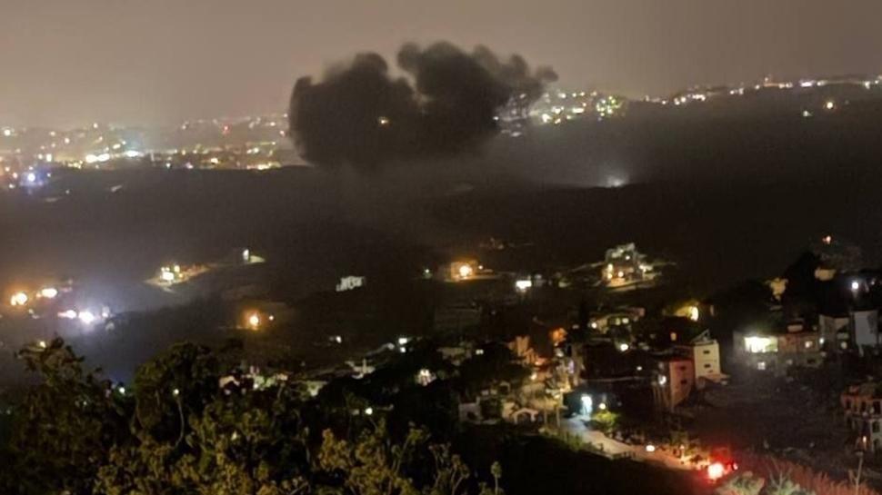 ��galci �srail Hizbullah'� vurdu! G�ney L�bnan bombaland�