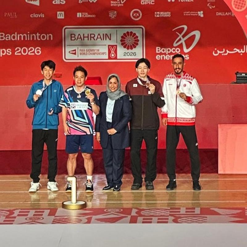 Milli para badmintoncu �lker Tuzcu'dan bronz madalya