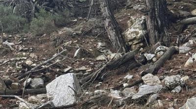 Denizli toprak kaymas�: Teleferik kullan�ma kapat�ld�