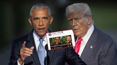 Trump'dan ırkçı paylaşıma tepki! Obama: Palyaço gösterisi