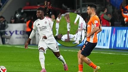 Be�ikta�'ta �ok sakatl�k! Ma�a devam edemedi