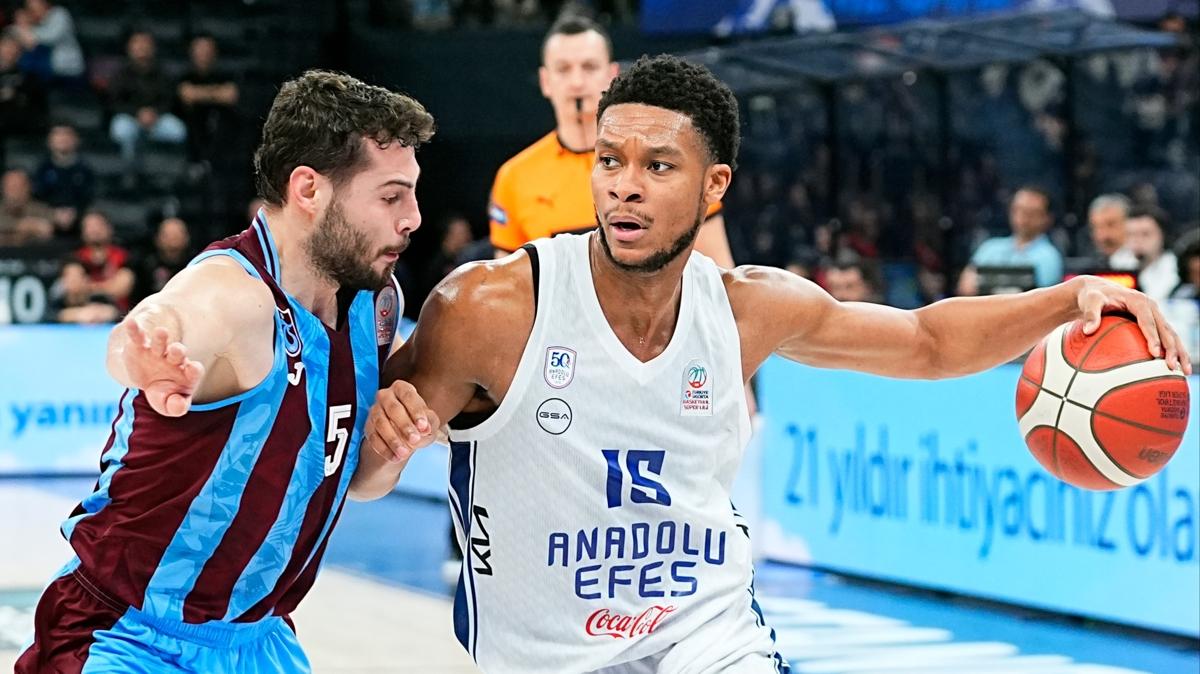 Anadolu Efes Trabzonspor S�per Lig foto�raflar� resimleri