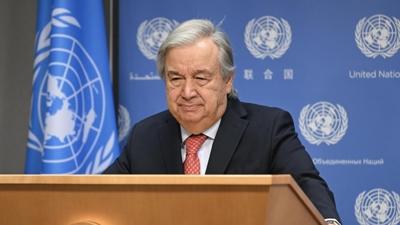 Guterres: �srail'in i�gali iki devletli ��z�m� tehlikeye at�yor
