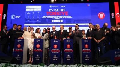 T�rkiye'nin en b�y�k konut hamlesinde Eski�ehir ad�m�: Binlerce aile i�in kura ba�lad�