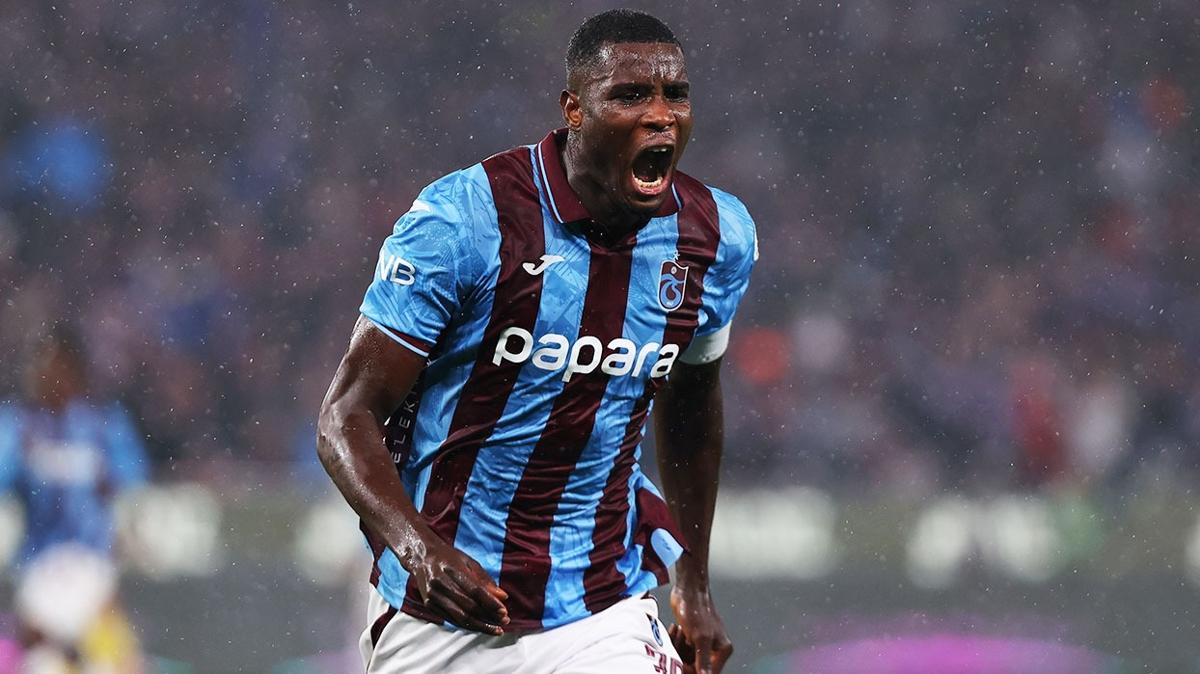 Paul Onuachu gol trabzonspor foto�raflar� resimleri