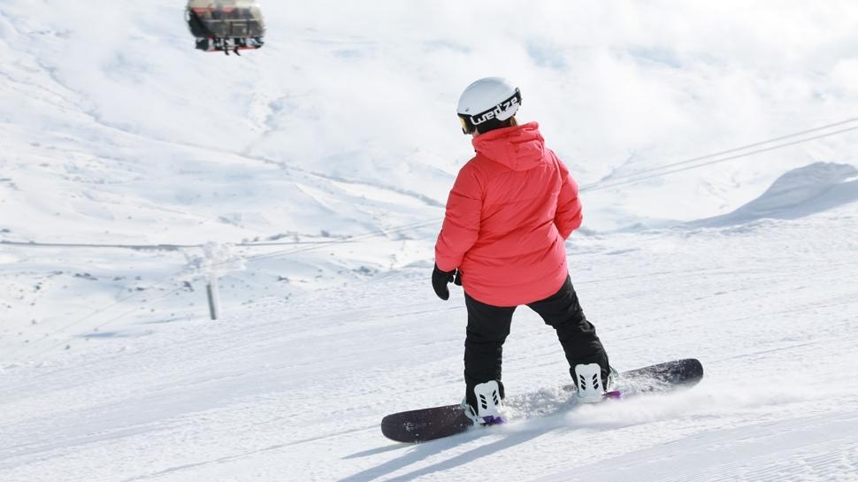 Y�ld�z Da�� kayakseverlerle doldu ta�t�!