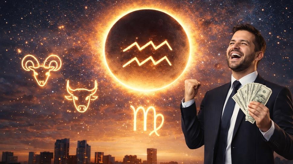 5 burç için müjdeli haber! Kova burcu tutulması iş ve kariyer getirecek