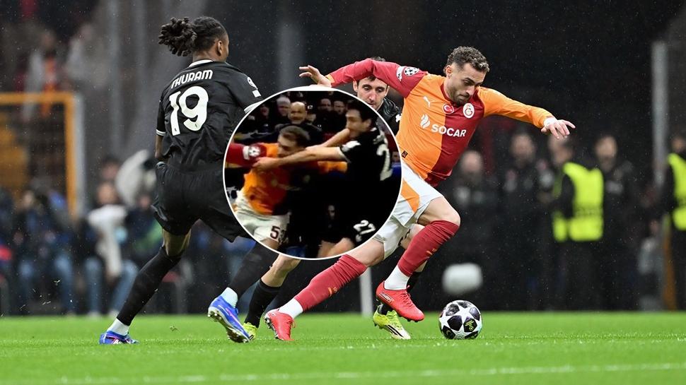 Maçta tansiyon yükseldi! Galatasaray'dan kırmızı kart itirazı