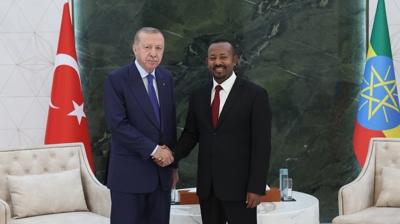 Ba�kan Erdo�an 11 y�l sonra Etiyopya'da... Anla�malar imzalanacak 