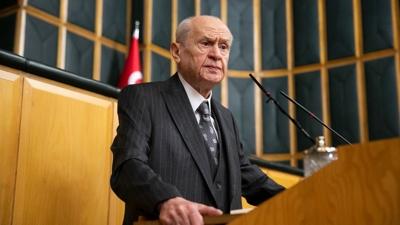 MHP Genel Ba�kan� Devlet Bah�eli'den CHP'ye 
