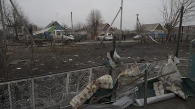 Rusya Ukrayna'n�n �e�itli b�lgelerine f�ze ve �HA'larla sald�r� d�zenliyor