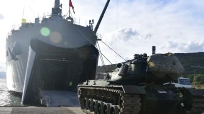 MSB g�r�nt�leri yay�nlad�! T�rk tanklar� Somali yolunda