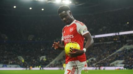 Arsenal'den Bukayo Saka'ya dev s�zle�me