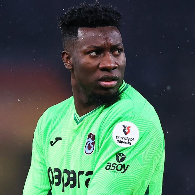 Trabzonspor'da Onana'ya ele�tiri ya�muru: Kalede rotasyon kap�da