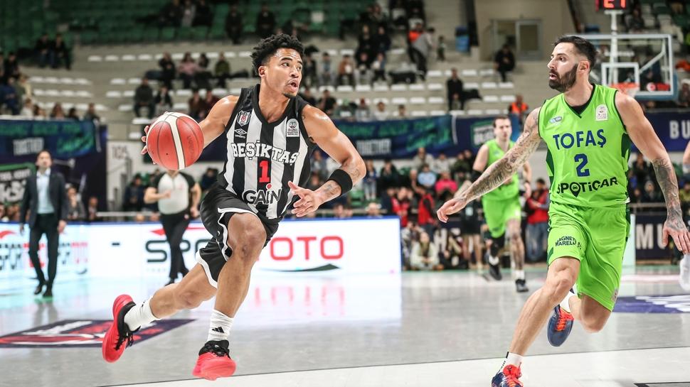 Beşiktaş GAİN, kupada TOFAŞ'ı saf dışı bıraktı