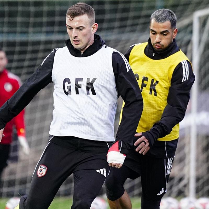 Gaziantep FK, Trabzonspor ma�� �al��malar�na ba�lad�
