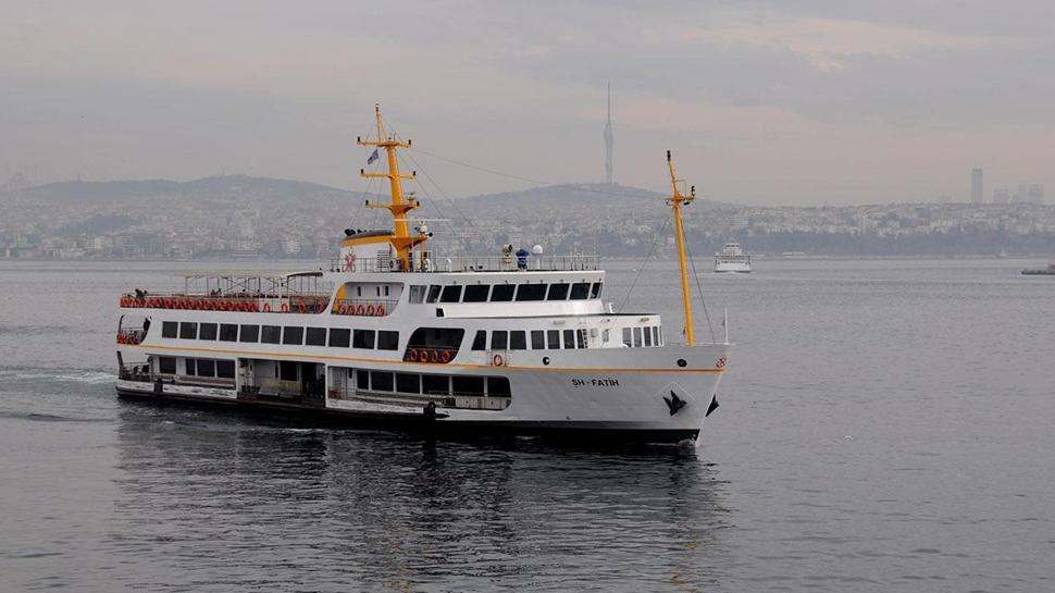 İstanbul'da vapur seferleri durduruldu
