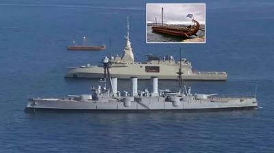 T�rkiye'yi �rnek g�sterdiler... Yunan donanmas� alay konusu oldu