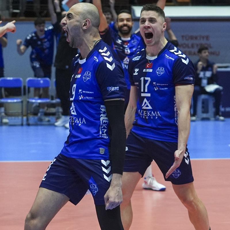 Altekma, CEV Challenge Kupas�'nda g�z�n� finale dikti