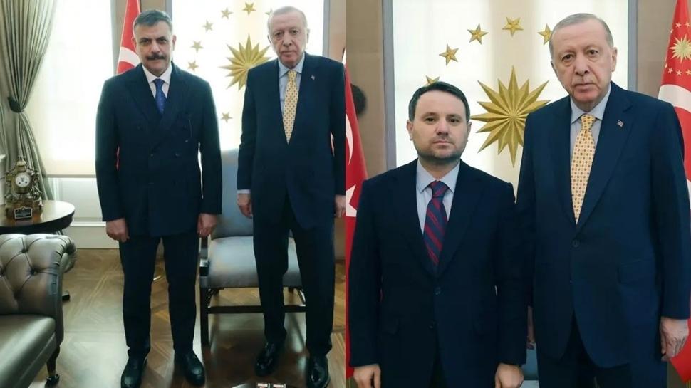 Başkan Erdoğan, Bakan Gürlek ve Çiftçi'yi kabul etti