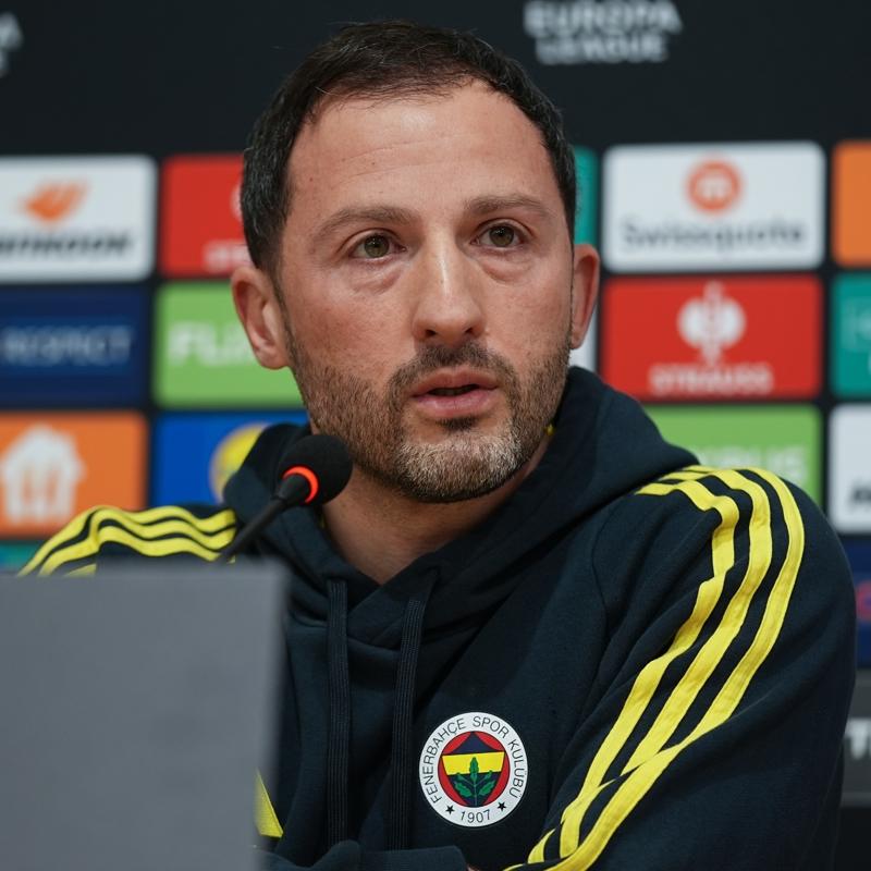 Domenico Tedesco, Alman bas�n�na konu�tu! 'Tek ki�ilik g�steri de�il'