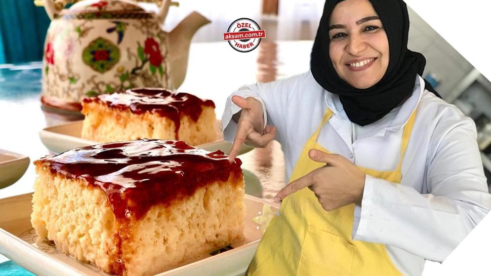 İftar menüsüne tatlı tarifi: Trileçe! Şef Fatma Polat'ın özel reçetesi: Pandispanyası asla sönmüyor