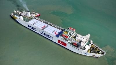 21. �yilik Gemisi T�rkiye'den Gazze'ye yola ��kt�