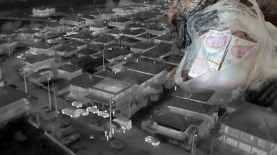 Gece g�r��l� dron destekli bask�n! 100 milyonluk vurgun ortaya ��kt�