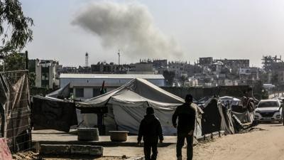 Katil �srail ramazanda da durmuyor! Gazze'yi havadan vurdu