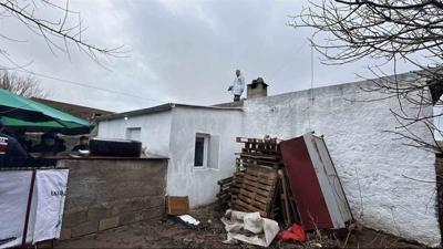 Sobadan s�zan gaz aileyi yok etti