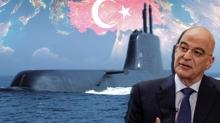 Yunanistan'�n ''denizalt�'' ac�s� alevlendi! Dendias'tan T�rkiye kar��t� yeni ad�m