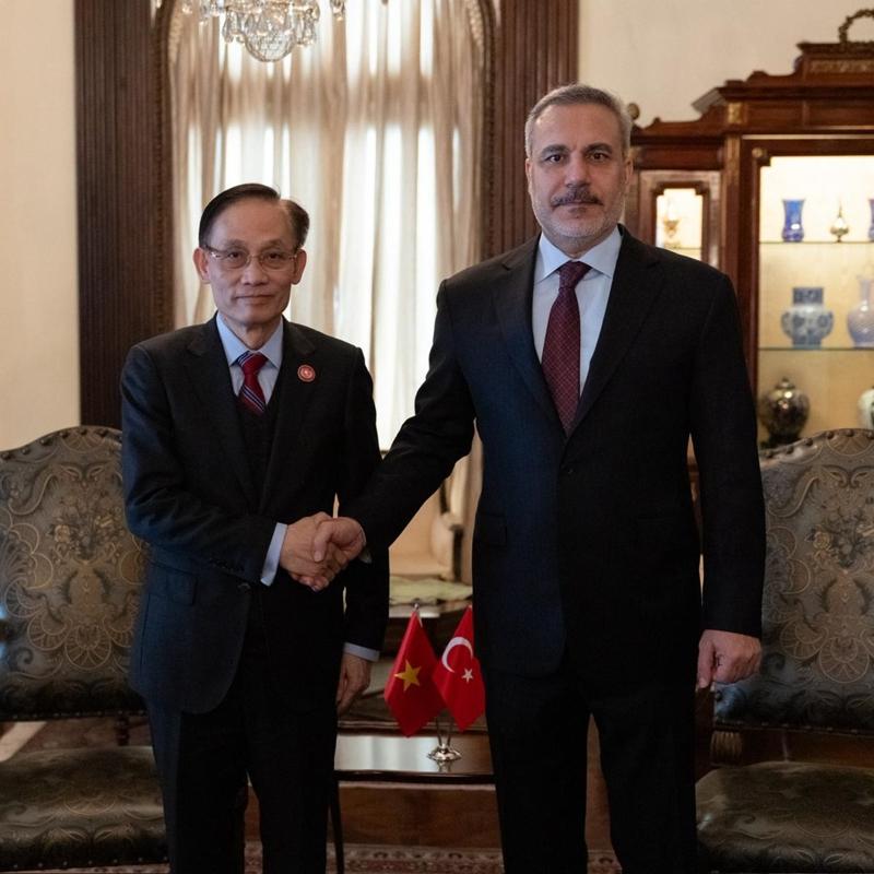 Bakan Fidan, Washington'da Kambo�ya ve Vietnam liderleriyle g�r��t�