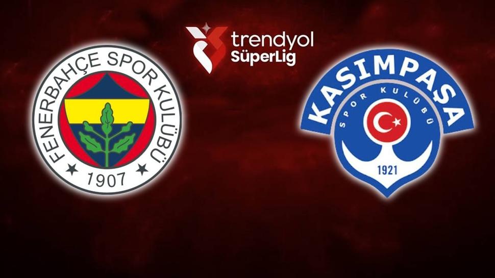 Fenerbah�e-Kas�mpa�a ma�� ne zaman, saat ka�ta, hangi kanalda? Trendyol S�per Lig!