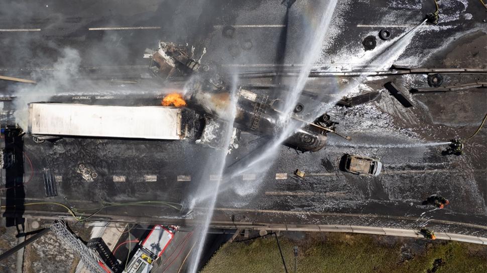 Patlayan gaz tankeri dehşeti! Şili'de 4 ölü, 17 yaralı