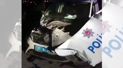 Alkoll� s�r�c� deh�eti! 2 polis yaral�