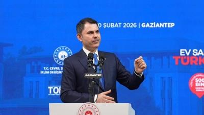 Bakan Kurum'dan muhalefete icraat dersi: Laf �st�ne laf de�il, ta� �st�ne ta� koyduk