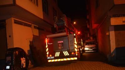 Sahur vakti korkutan yang�n! Ekipler seferber oldu