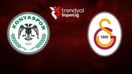 Konyaspor-Galatasaray ma�� saat ka�ta, hangi kanalda? S�per Lig!