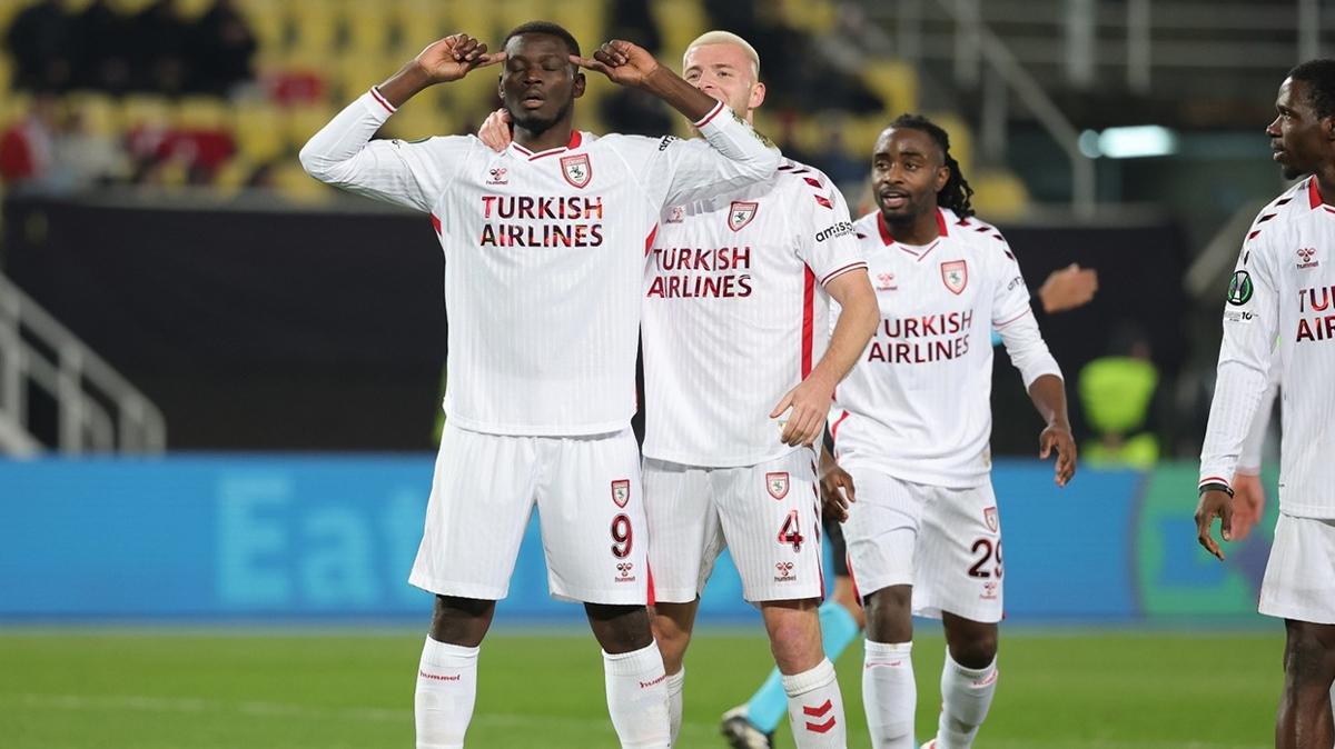 samsunspor shkendija konferans ligi foto�raflar� resimleri