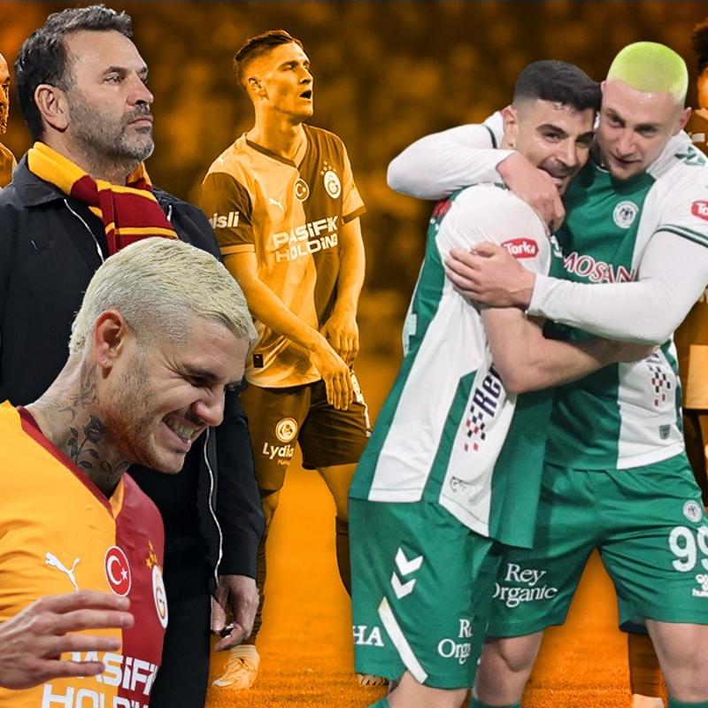 MA� SONUCU: Konyaspor 2-0 Galatasaray