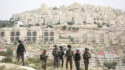 Bat� �eria'da 11 Filistinli aile yerinden oldu