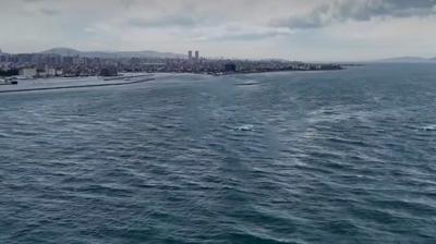 �stanbul Bo�az�'nda alarm veren g�r�nt�! �evre katliam�n�n ucu �SK�'ye ��kt�