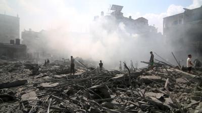 Soyk�r�mc� �srail'in Gazze'ye sald�r�lar�nda �ehit say�s� 72 bin 70'e y�kseldi