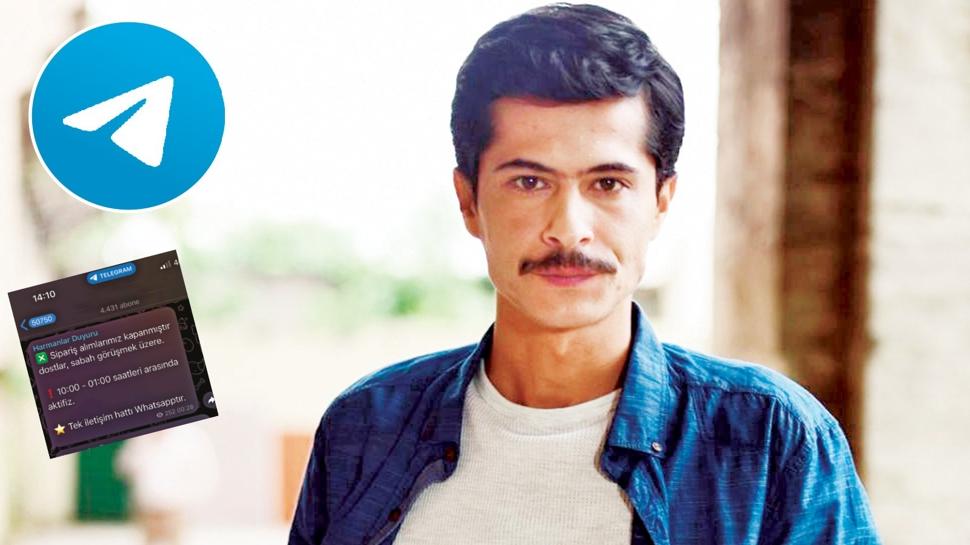 Uyu�turucuyu Telegram'dan sipari� ettim